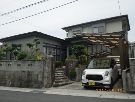山口県下松市桜町Ｔ様邸　外壁屋根塗装工事